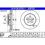 Bremsscheibe 24.0128-0753.1