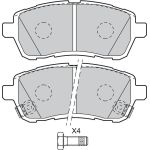 Valeo 598999 Bremsbelagsatz, Scheibenbremse Valeo 598999 Bremsbelagsatz, Scheibenbremse