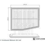 Luftfilter ADBP220088 Luftfilter ADBP220088