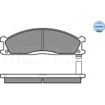 Bremsbelagsatz, Scheibenbremse 025 213 4717