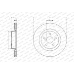 Bremsscheibe DDF3094C