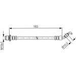 BOSCH 1 987 481 639 Bremsschlauch