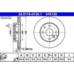 Bremsscheibe 24.0116-0130.1