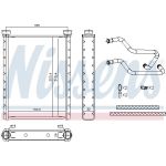 Wärmetauscher, Innenraumheizung 707178 Wärmetauscher, Innenraumheizung 707178