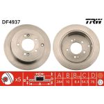 Bremsscheibe DF4937 Bremsscheibe DF4937