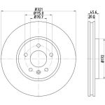 Bremsscheibe 8DD 355 129-691 Bremsscheibe 8DD 355 129-691