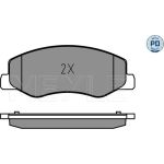 Bremsbelagsatz, Scheibenbremse 025 251 7218/PD