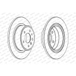 Ferodo DDF698C Bremsscheibe PREMIER Coat+ disc Ferodo DDF698C Bremsscheibe PREMIER Coat+ disc