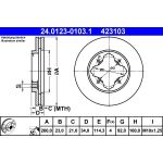Bremsscheibe 24.0123-0103.1