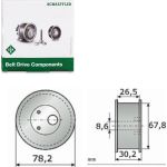 Spannrolle, Zahnriemen 531 0894 10 Spannrolle, Zahnriemen 531 0894 10