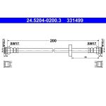 ATE 24.5204-0200.3 Bremsschlauch