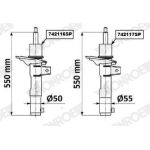 Stoßdämpfer 742117SP Stoßdämpfer 742117SP