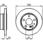 Bremsscheibe 0 986 478 566 Bremsscheibe 0 986 478 566