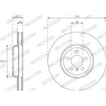 Bremsscheibe DDF2042RC-1 Bremsscheibe DDF2042RC-1