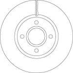 TRW DF6509 Bremsscheibe TRW DF6509 Bremsscheibe