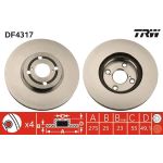 Bremsscheibe DF4317