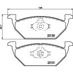 Bremsbelagsatz, Scheibenbremse 8DB 355 008-591 Bremsbelagsatz, Scheibenbremse 8DB 355 008-591