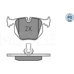 Bremsbelagsatz, Scheibenbremse 025 214 8717/PD