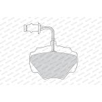 Ferodo FDB471 Bremsbelagsatz, Scheibenbremse PREMIER ECO FRICTION Ferodo FDB471 Bremsbelagsatz, Scheibenbremse PREMIER ECO FRICTION