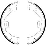 BOSCH 0 986 487 650 Bremsbackensatz, Feststellbremse BOSCH 0 986 487 650 Bremsbackensatz, Feststellbremse