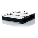 MANN-FILTER CU 21 004 Innenraumfilter, Partikelfilter