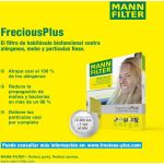 MANN-FILTER FP 26 028-2 Innenraumfilter FreciousPlus Aktivkohlefilter mit Polyphenol, antibakteriell, Feinstaubfilter (PM 2.5)