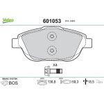 Valeo 601053 Bremsbelagsatz, Scheibenbremse Valeo 601053 Bremsbelagsatz, Scheibenbremse