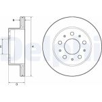 Delphi BG4796C Bremsscheibe Delphi BG4796C Bremsscheibe