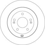 Bremsscheibe DF7996 Bremsscheibe DF7996