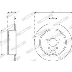 Ferodo DDF2560C Bremsscheibe PREMIER Ferodo DDF2560C Bremsscheibe PREMIER