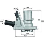 Thermostat, Kühlmittel TI 144 88 Thermostat, Kühlmittel TI 144 88