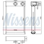 Wärmetauscher, Innenraumheizung 72669 Wärmetauscher, Innenraumheizung 72669
