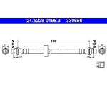 ATE 24.5228-0196.3 Bremsschlauch ATE 24.5228-0196.3 Bremsschlauch