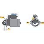 BOSCH 0 001 115 045 Starter BOSCH 0 001 115 045 Starter