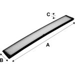 Filter, Innenraumluft 698489