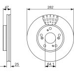 Bremsscheibe 0 986 479 686 Bremsscheibe 0 986 479 686