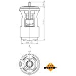 Thermostat, Kühlmittel 725133