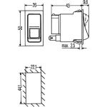 Schalter 6FH 004 570-571