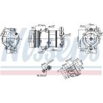 Kompressor, Klimaanlage 890339