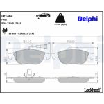 Delphi LP1404 Bremsbelagsatz, Scheibenbremse