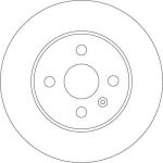 Bremsscheibe DF4344