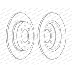 Ferodo DDF1622C Bremsscheibe PREMIER Coat+ disc Ferodo DDF1622C Bremsscheibe PREMIER Coat+ disc
