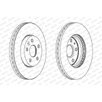 Bremsscheibe DDF1722C-1 Bremsscheibe DDF1722C-1
