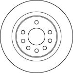 TRW DF4938 Bremsscheibe TRW DF4938 Bremsscheibe