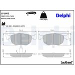 Delphi LP1602 Bremsbelagsatz, Scheibenbremse Delphi LP1602 Bremsbelagsatz, Scheibenbremse