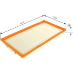 BOSCH F 026 400 505 Luftfilter BOSCH F 026 400 505 Luftfilter