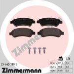 ZIMMERMANN Bremsscheiben Ø280mm + Beläge vorne für Fiat Ducato, Citroen Jumper (230.2375.20 + 24465.190.1) ZIMMERMANN Bremsscheiben Ø280mm + Beläge vorne für Fiat Ducato, Citroen Jumper (230.2375.20 + 24465.190.1)