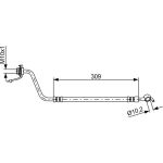 BOSCH 1 987 481 878 Bremsschlauch BOSCH 1 987 481 878 Bremsschlauch
