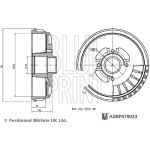 Bremstrommel ADBP470023