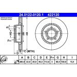 Bremsscheibe 24.0122-0120.1